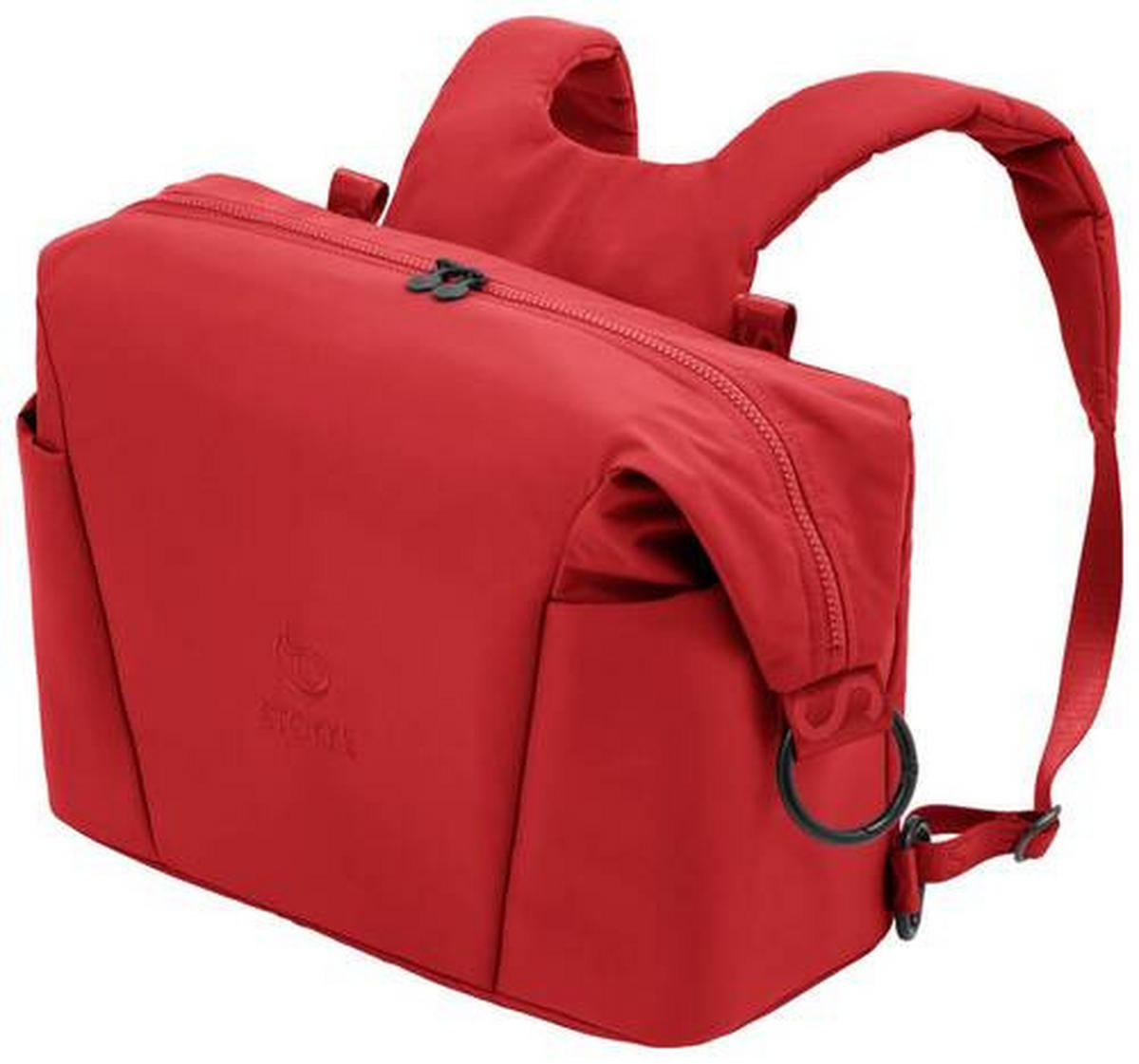 WICKELTASCHE Xplory X  - Rot, Basics, Kunststoff/Textil (40/30/17cm) - Stokke