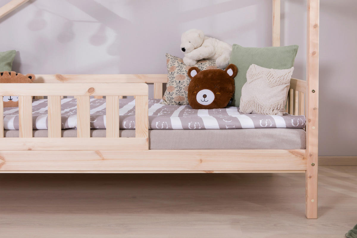 HAUSBETT 100/200 cm Naturfarben  - Naturfarben, Modern, Holz (100/200cm) - MID.YOU