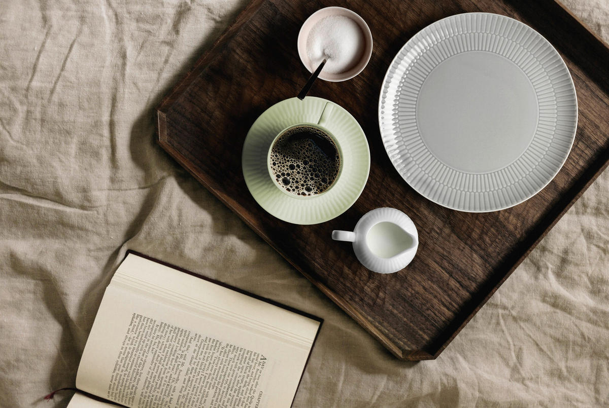 HRNEK NA KÁVU porcelán keramika  - zelená, Konvenční, keramika (0,35l) - Seltmann Weiden