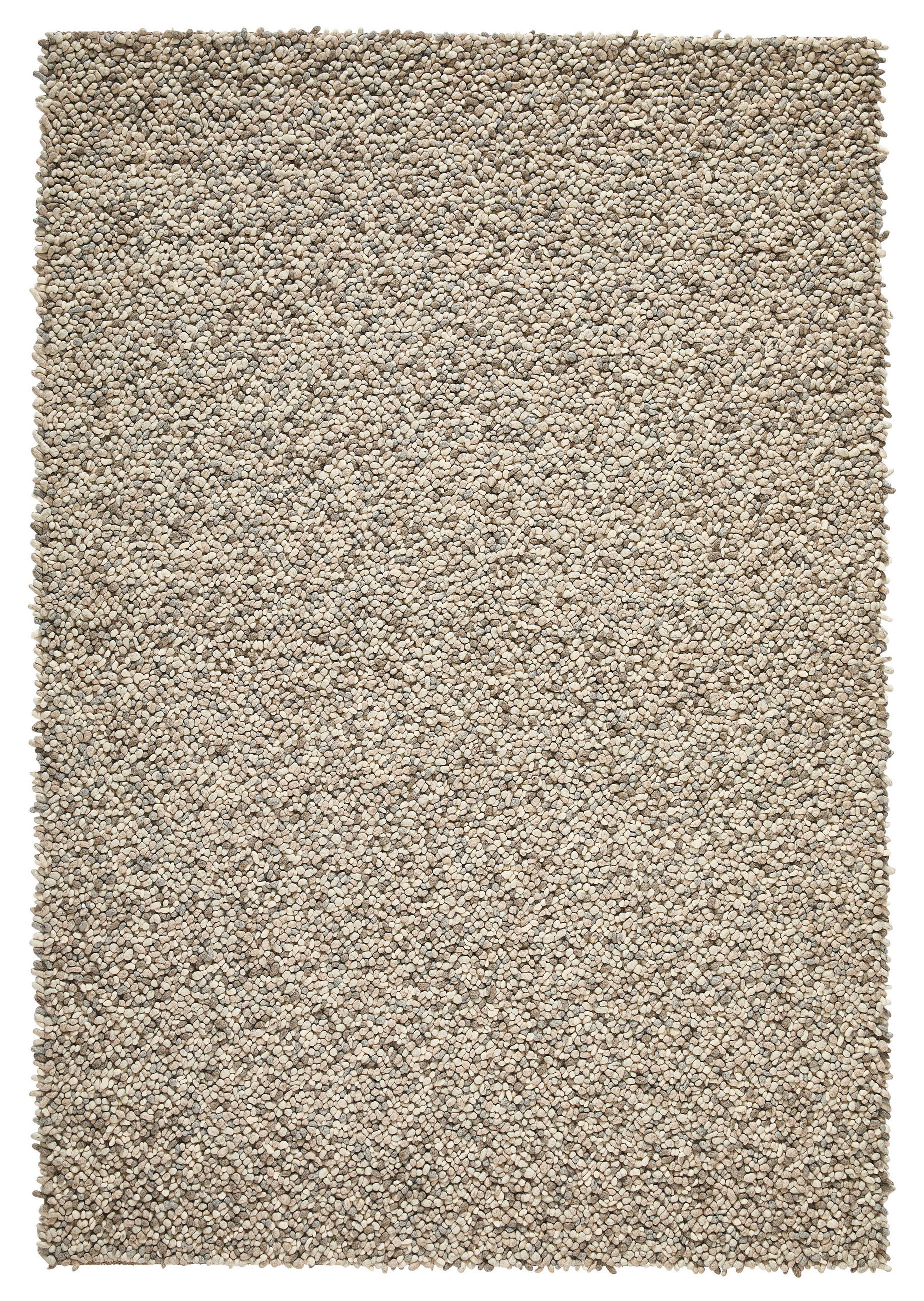 RUČNĚ TKANÝ KOBEREC, 130/190 cm, béžová - béžová, Basics, textil (130/190cm) - Linea Natura