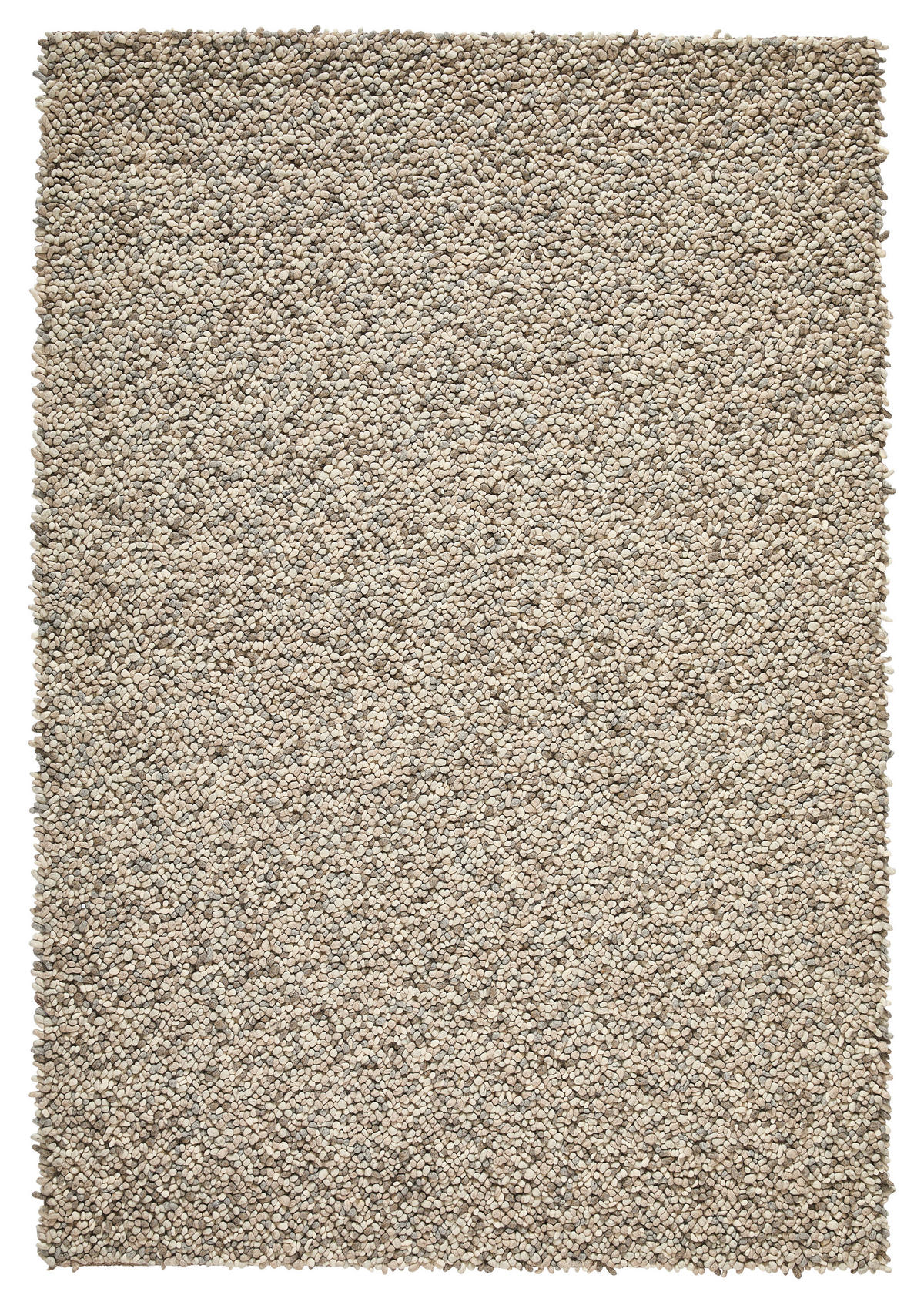 RUČNĚ TKANÝ KOBEREC, 160/230 cm, béžová - béžová, Basics, textil (160/230cm) - Linea Natura