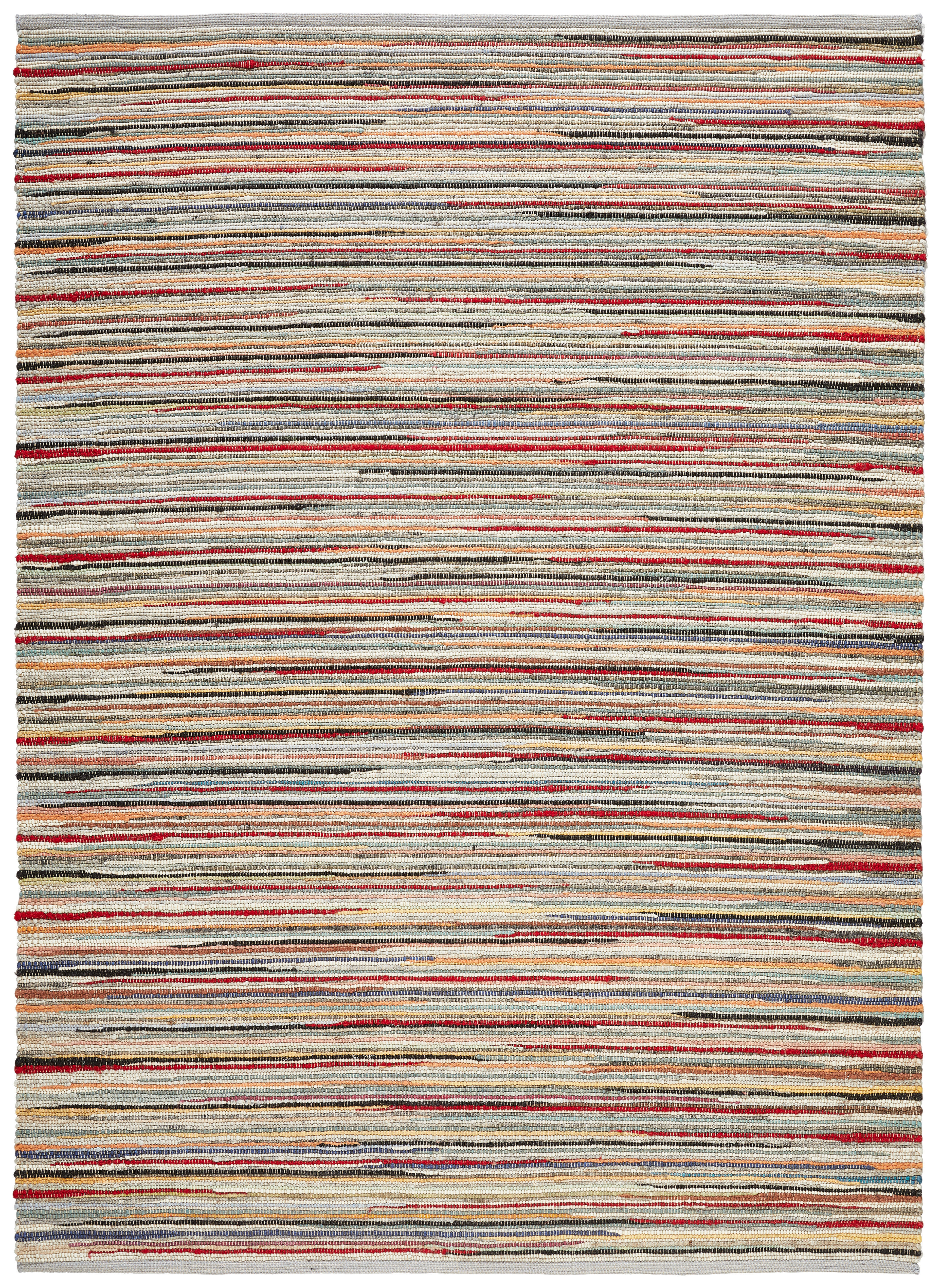 Fleckerlteppich 70/130 cm  - Multicolor, Basics, Textil (70/130cm) - Linea Natura