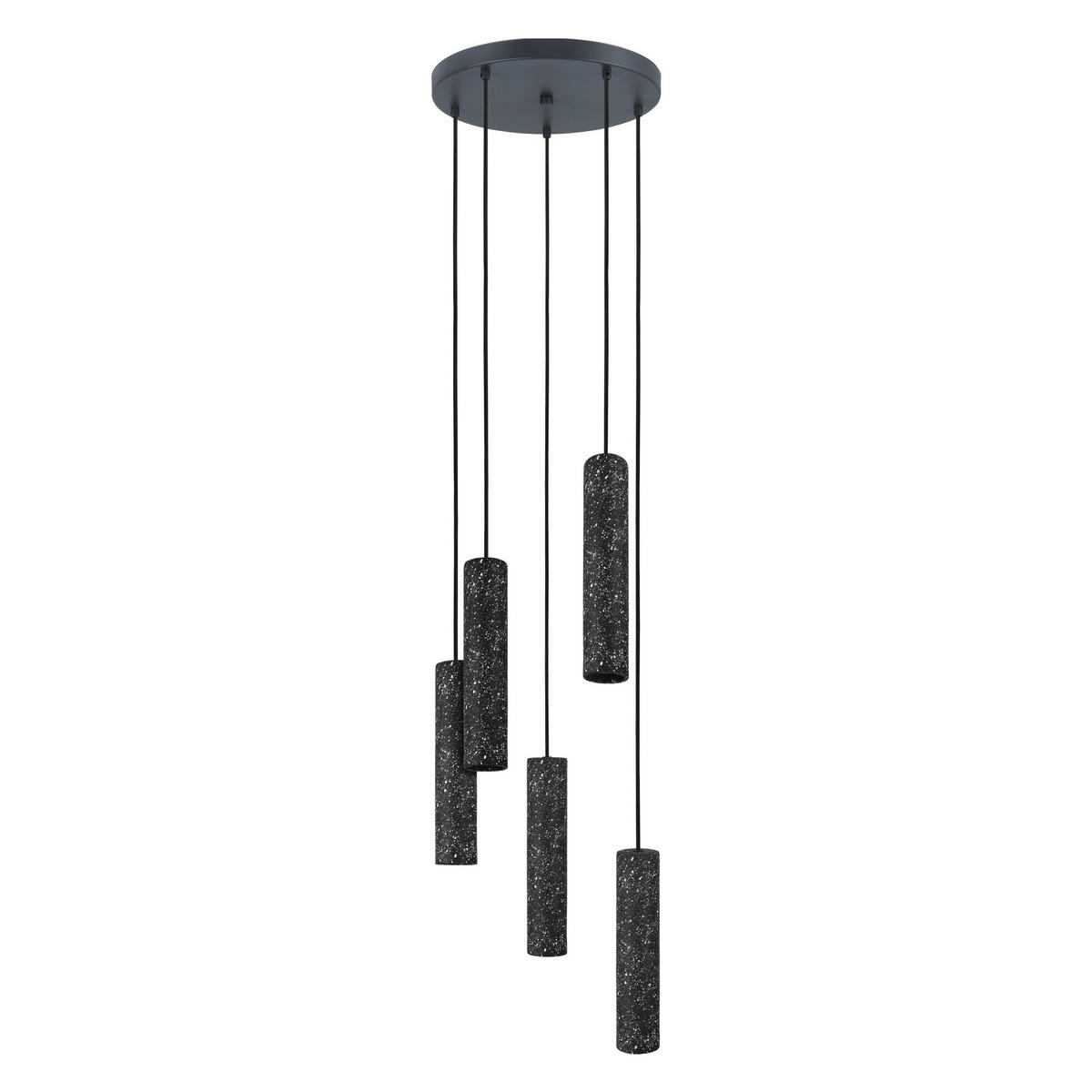 LED-HÄNGLAMPA Mentalona 150 cm  - vit/svart, Lifestyle, metall (150cm)