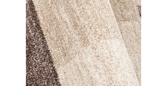 LÄUFER 80/250 cm Palazzo Bloc Braun, Beige  - Beige/Braun, KONVENTIONELL, Textil (80/250cm) - Novel