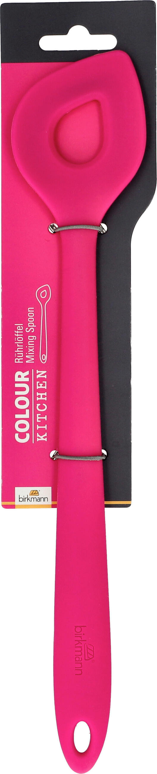 RÜHRLÖFFEL - Pink, Kunststoff (5,5/29,5/1,4cm) - Birkmann