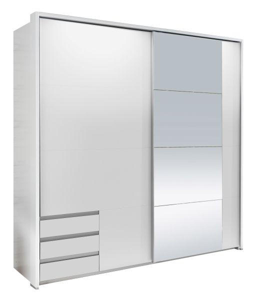 ORMAR S KLIZNIM VRATIMA bijela   - bijela, Design, drvni materijal (180/198/64cm) - Ti'me