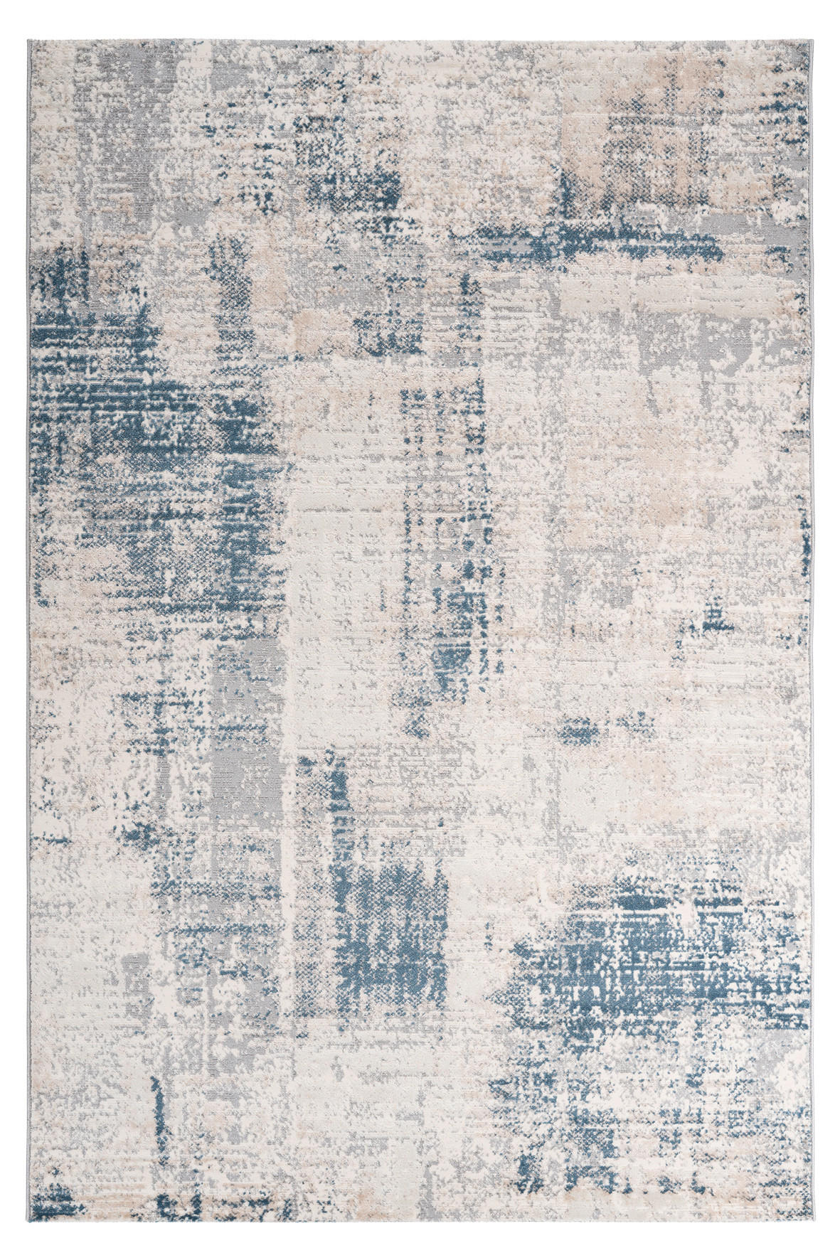 WEBTEPPICH 80/150 cm  - Blau, Design, Textil (80/150cm) - Novel