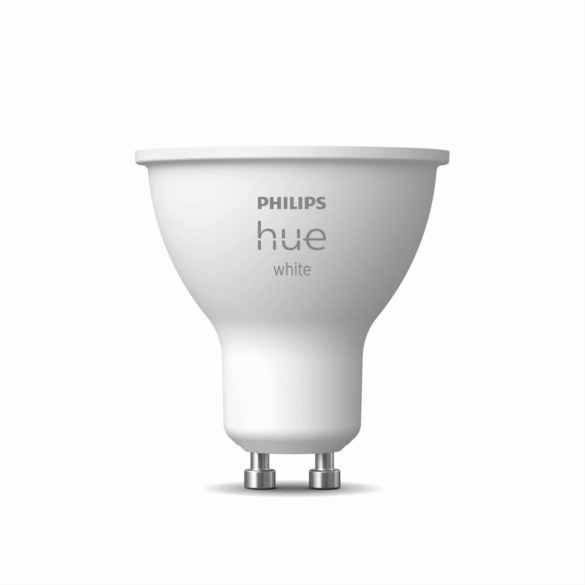 LED-LEUCHTMITTEL   GU10 5,2 W 400 lm  - Weiß, Basics, Kunststoff (5/5,8cm) - Philips HUE