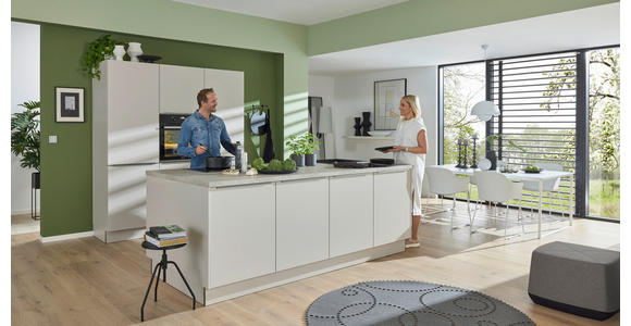 EINBAUKÜCHE   - Sandfarben/Sahara, Design, Holzwerkstoff - Dieter Knoll