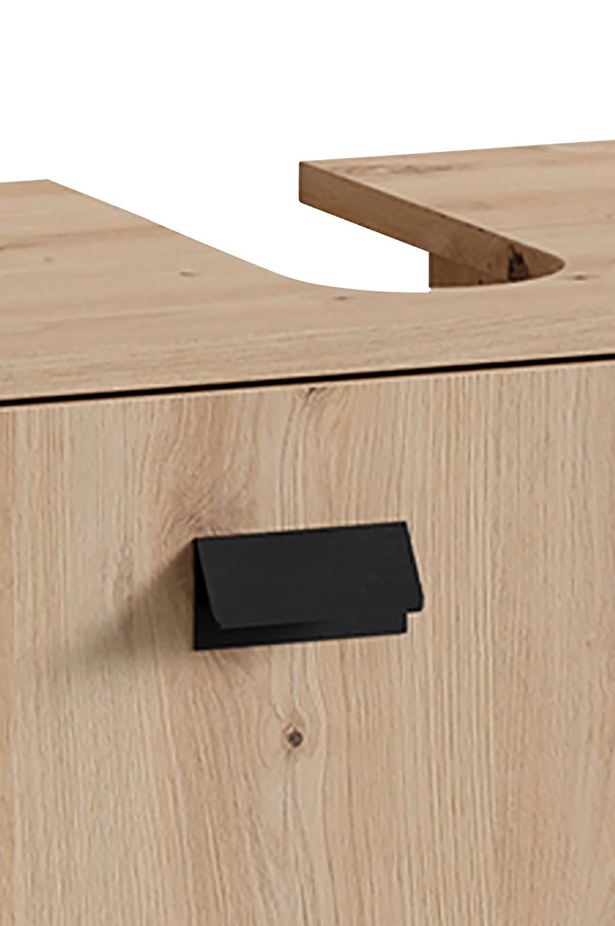 BADEZIMMER  in 114 cm  - Schwarz/Eiche Artisan, MODERN, Holzwerkstoff/Kunststoff (114cm) - MID.YOU