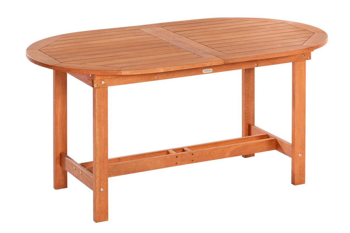 GARTENTISCHGRUPPE  - Eukalyptusholzfarben, KONVENTIONELL, Holz - Gardenson