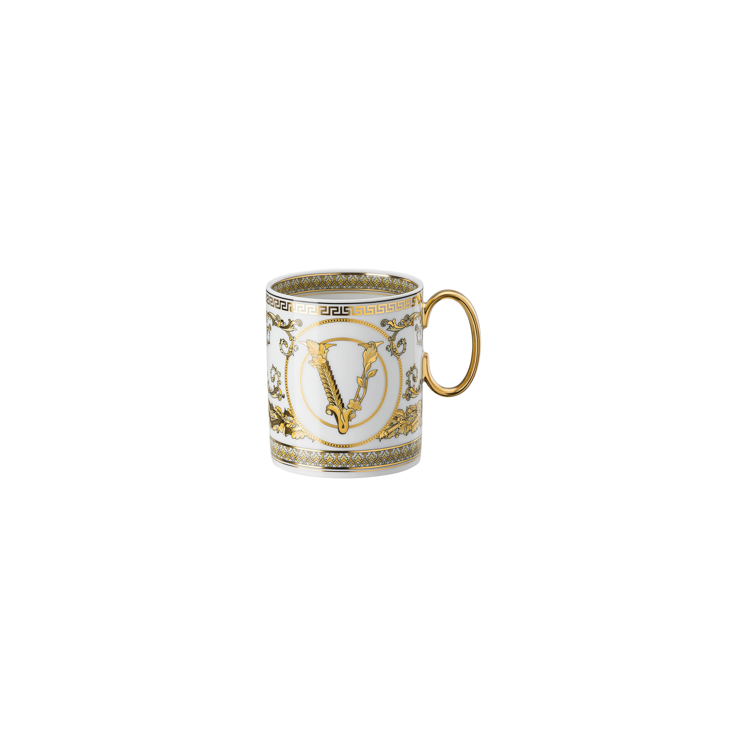 ŠALICA    VITRUS GALA WHITE  - bijela/zlatne boje, Basics, keramika (7/7/10cm) - Versace