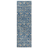 LÄUFER 80/240 cm Kollektion 1869 Blau, Creme  - Blau/Creme, Design, Kunststoff/Textil (80/240cm) - Villeroy & Boch