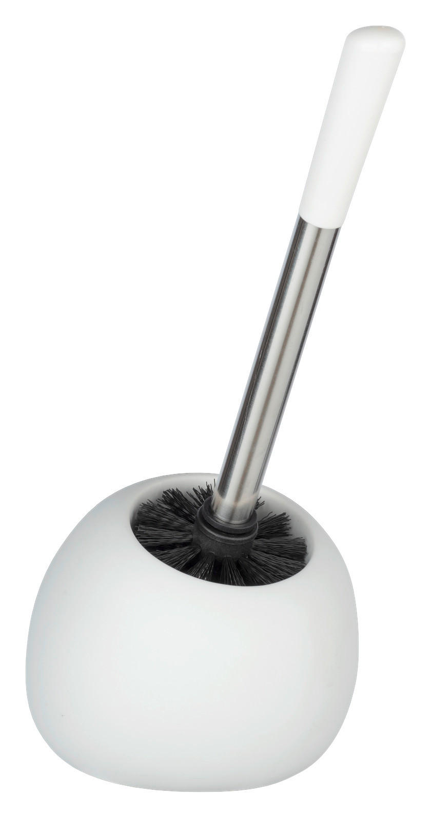 WC-BÜRSTENGARNITUR - Weiß, Basics, Keramik/Metall (15/34,5/14,5cm) - Wenko