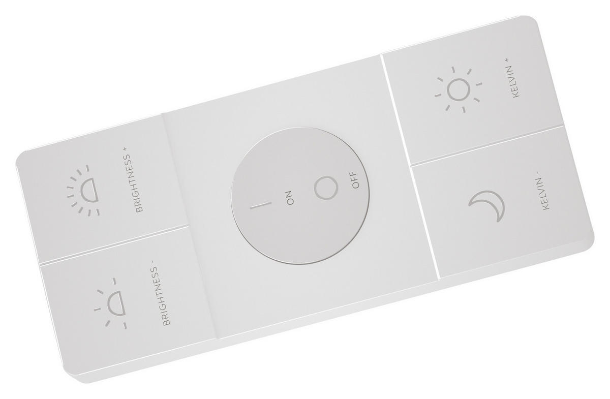 Lustră Led  - culoare aluminiu, Konventionell, plastic/metal (100cm) - Novel