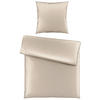 BETTWÄSCHE 135/200 cm NIGIRI Satin  - Ecru, Basics, Textil (135/200cm) - Bio:Vio