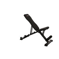 HANTELBANK  - Schwarz, KONVENTIONELL, Metall (123/52/120cm)
