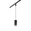 SCHIENENSYSTEM-HÄNGELEUCHTE Duoline Robin 10/180 cm   - Schwarz/Grau, KONVENTIONELL, Glas/Metall (10/180cm) - Trio Leuchten