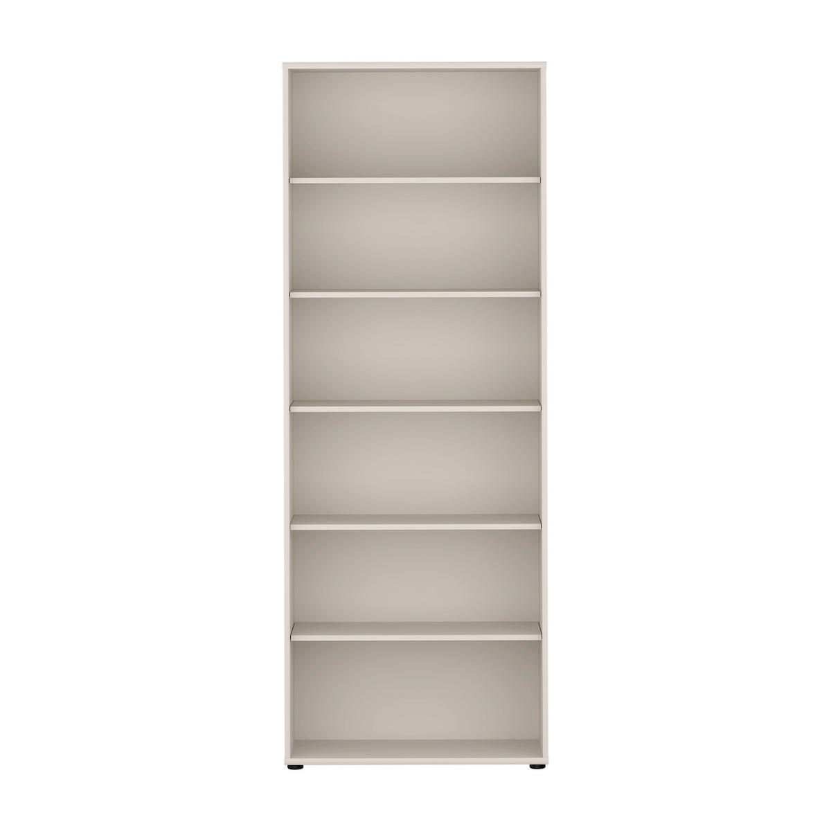REGAL Sandfarben  - Sandfarben/Schwarz, Design, Holzwerkstoff/Kunststoff (73,7/197,5/34,8cm)