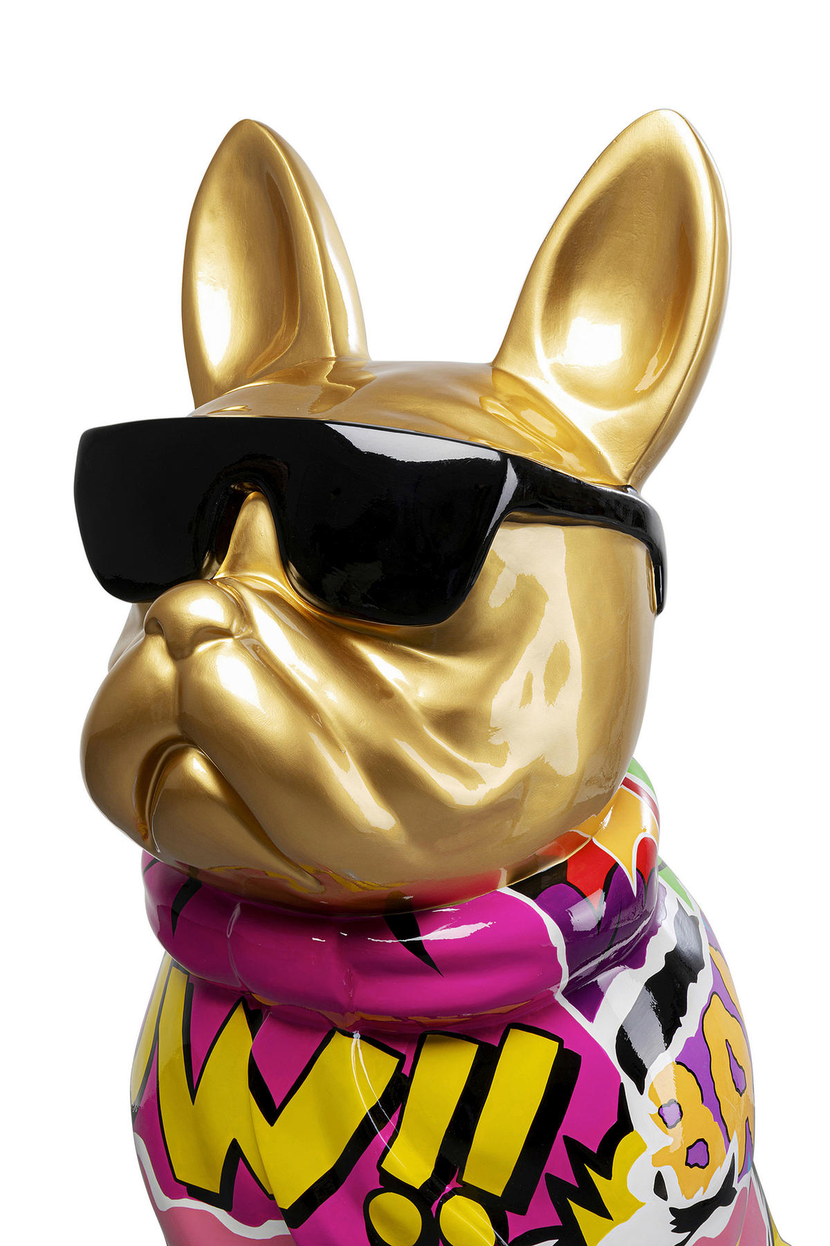 DEKOHUND - Blau/Pink, Design, Kunststoff (24/49/8cm) - Kare-Design