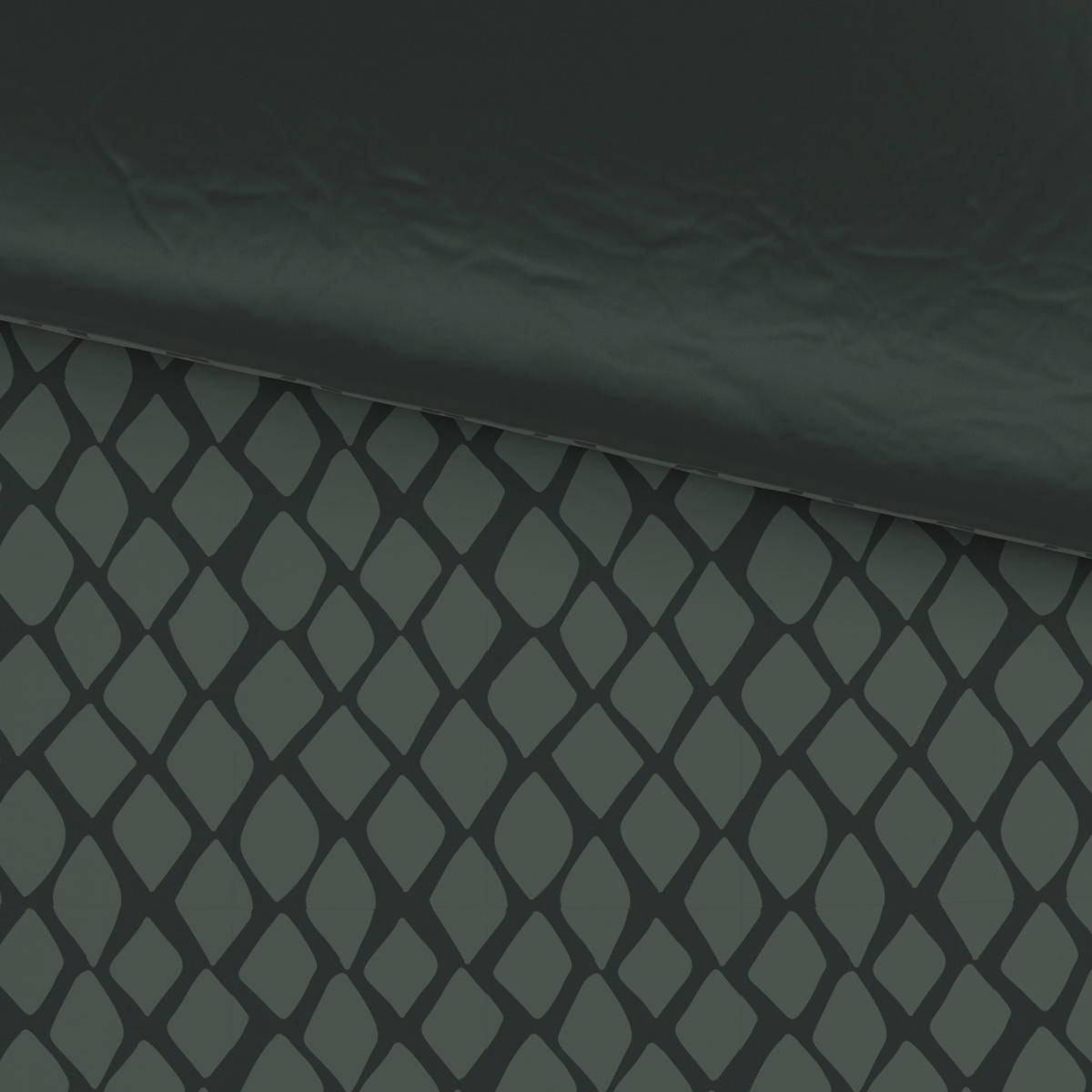 WENDEBETTWÄSCHE STRIPES DK Satin 135/200 cm  - Grün, Design, Textil (135/200cm) - Dieter Knoll