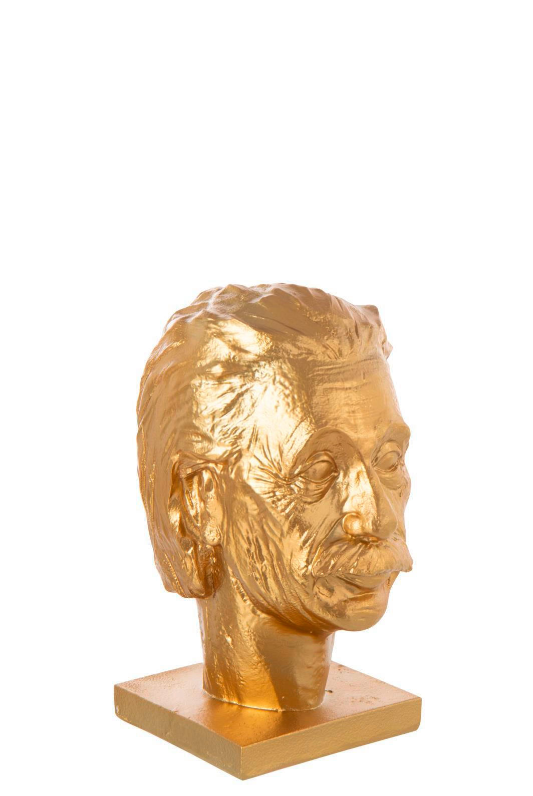 DEKOBÜSTE - Goldfarben, Basics, Kunststoff (14.5/18/25.6cm) - Ambia Home