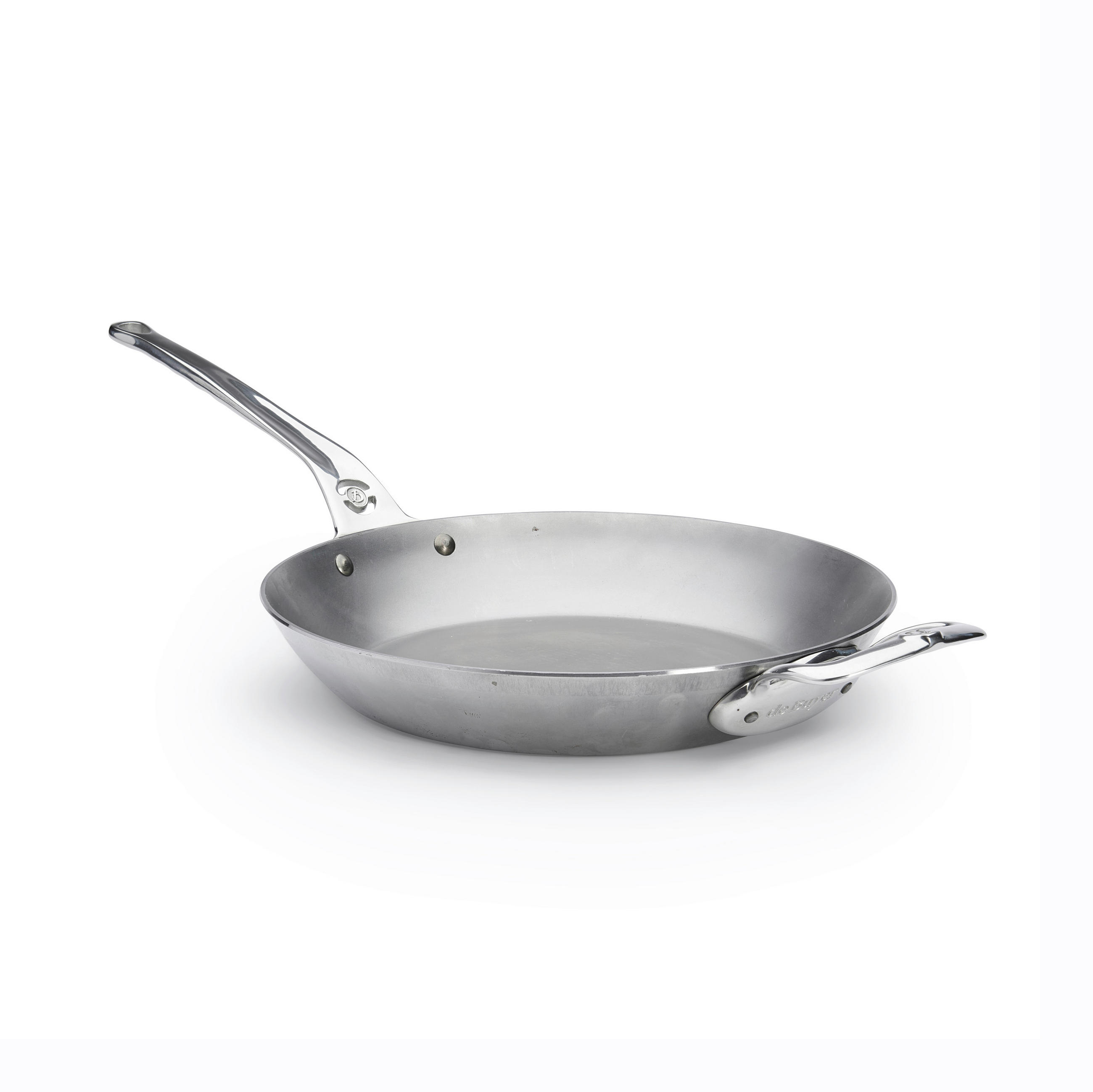 BRATPFANNE BE BUYER MINERAL B PRO 32 cm  - Silberfarben, Basics, Metall (32cm)
