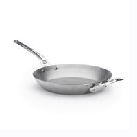 BRATPFANNE BE BUYER MINERAL B PRO 32 cm  - Silberfarben, Basics, Metall (32cm)