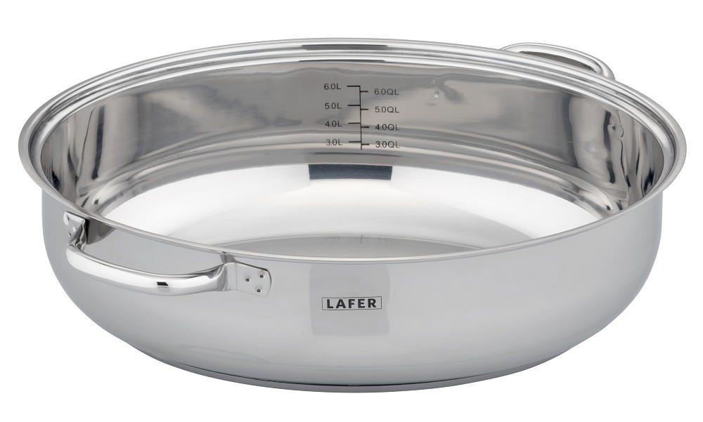 BRÄTER  - Edelstahlfarben, Basics, Metall (27,5/38cm) - Johann Lafer