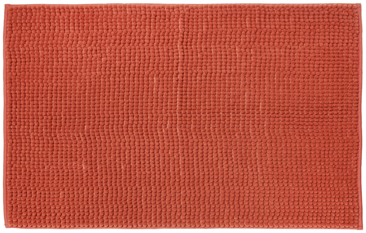 KOUPELNOVÁ PŘEDLOŽKA, 50/80 cm - hnědá, Basics, textil/plast (50/80cm) - Boxxx