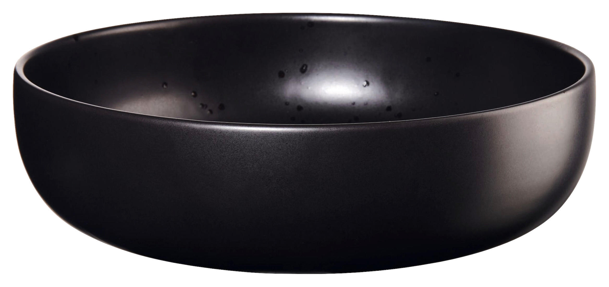 SALATSCHÜSSEL  coppa kuro   - Schwarz, Basics, Keramik (27,5/7,5cm) - ASA