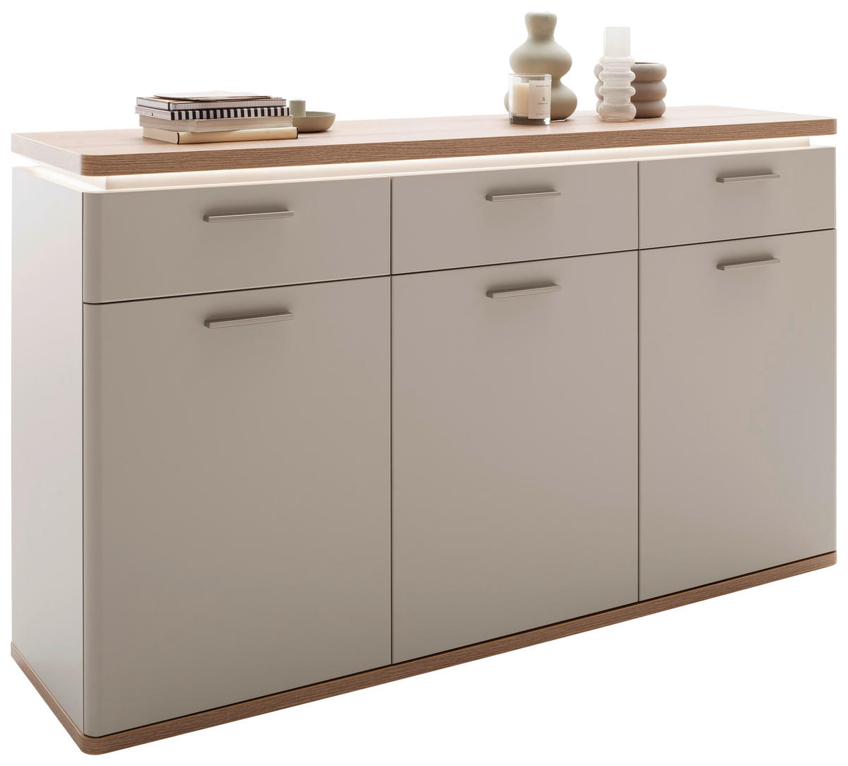 SIDEBOARD  in 150/90/41 cm  - Kaschmir/Eichefarben, Design, Holz/Holzwerkstoff (150/90/41cm) - Venda