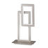 LED-TISCHLEUCHTE - Nickelfarben, Design, Kunststoff/Metall (30/46/15cm) LED-TISCHLEUCHTE - Nickelfarben, Design, Kunststoff/Metall (30/46/15cm)