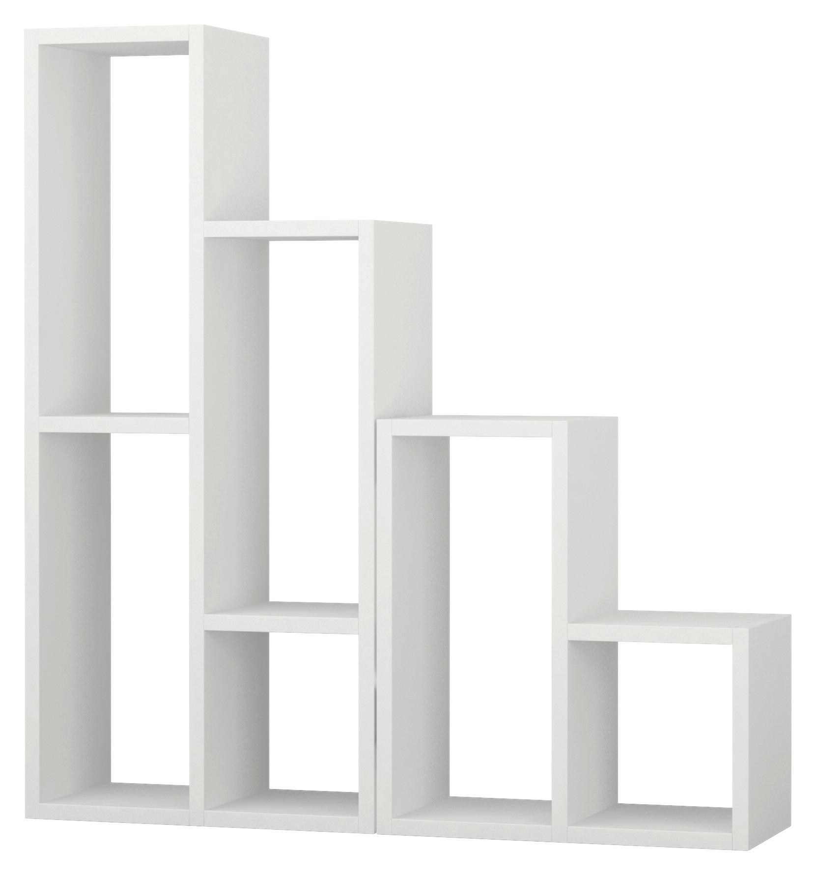 REGAL  42/89/20 cm Weiss  - Weiss, Design, Holzwerkstoff (42/89/20cm) - Livetastic
