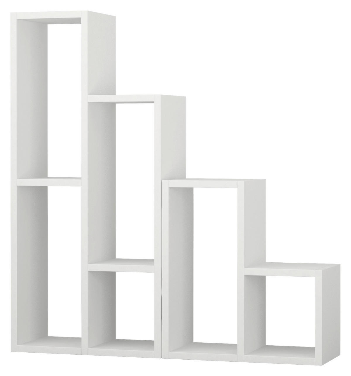 REGAL  42/89/20 cm Weiss  - Weiss, Design, Holzwerkstoff (42/89/20cm) - Livetastic