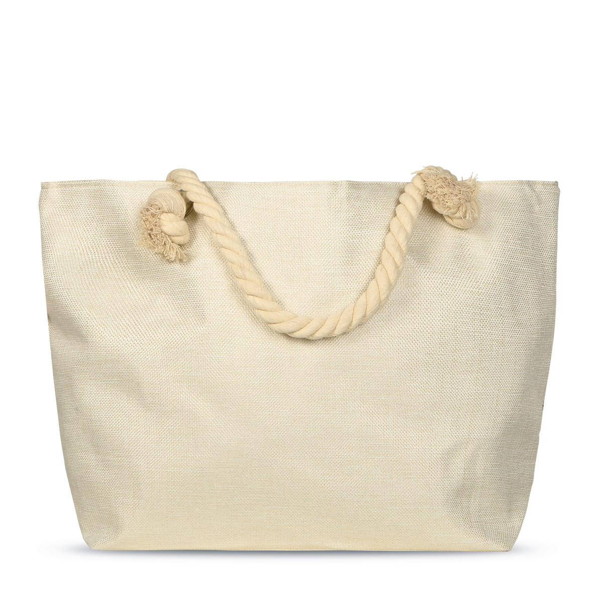 STRANDTASCHE - Dunkelgrün/Grün, Basics, Textil (60/43cm)
