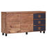 SIDEBOARD Akazie massiv gebeizt, gewachst, lackiert Akaziefarben, Anthrazit - Anthrazit/Akaziefarben, Natur, Holz (150/80/40cm) - Carryhome SIDEBOARD Akazie massiv gebeizt, gewachst, lackiert Akaziefarben, Anthrazit - Anthrazit/Akaziefarben, Natur, Holz (150/80/40cm) - Carryhome