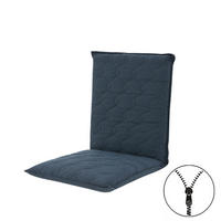 PODLOŽKA NA ŽIDLI, 48/100/7 cm - tmavě modrá, Basics, textil (48/100/7cm) - Ambia Garden