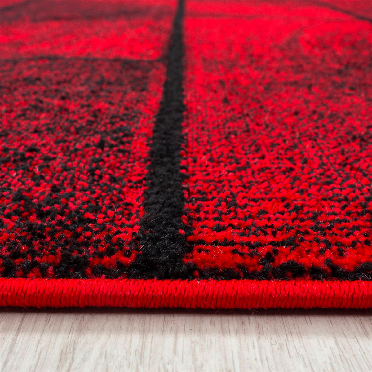 WEBTEPPICH 200/290 cm Beta Rot  - Rot, Basics, Textil (200/290cm) - Novel