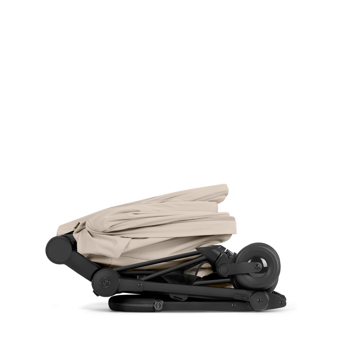 BUGGY COŸA Comfort Matt Black  - Beige/Schwarz, Basics, Kunststoff/Textil (79cm) - cybex PLATINUM