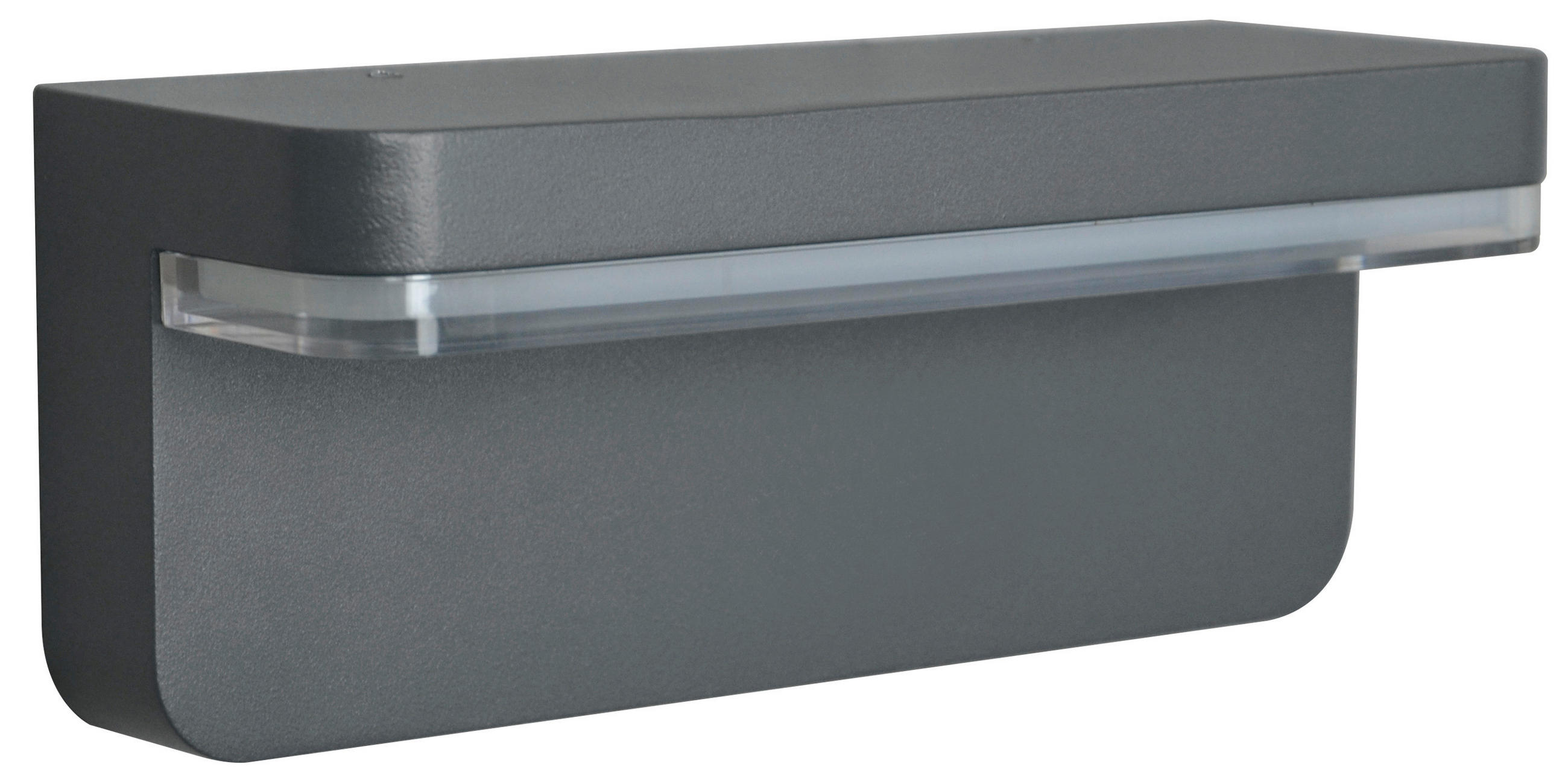 AUßENWANDLEUCHTE Ridos 22/9,3/8 cm   - Anthrazit, Design, Metall (22/9,3/8cm)