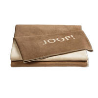 WOHNDECKE Uni Doubleface 150/200 cm  - Fango/Naturfarben, Basics, Textil (150/200cm) - Joop!
