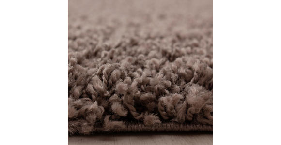 HOCHFLORTEPPICH 60/110 cm Life 1500 Taupe - Taupe, KONVENTIONELL, Textil (60/110cm) - Novel