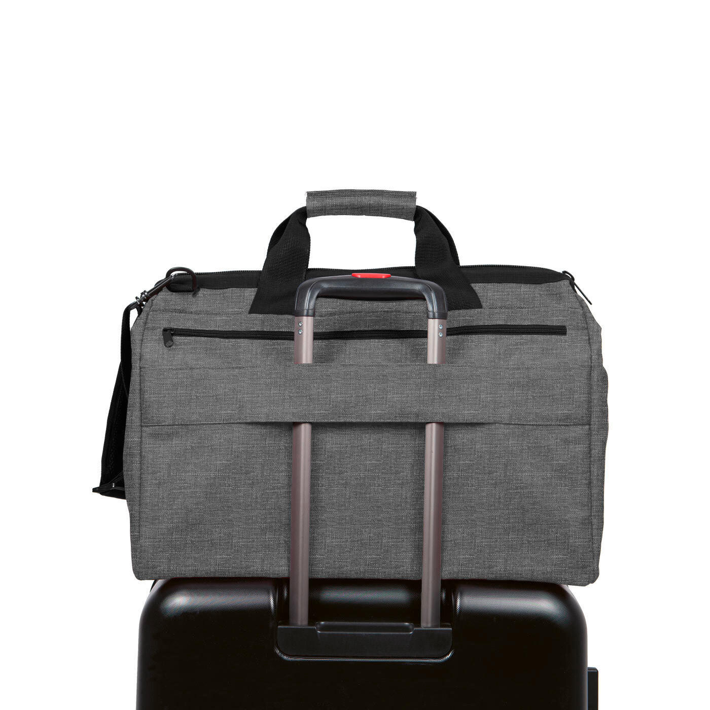 GEANTĂ DE VOIAJ - gri, Basics, textil (48/39,5/29cm)