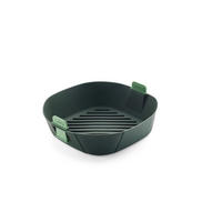 KOŠARA ZA CVRTJE - siva, Basics, umetna masa (25/8,5/25cm) - LEKUE