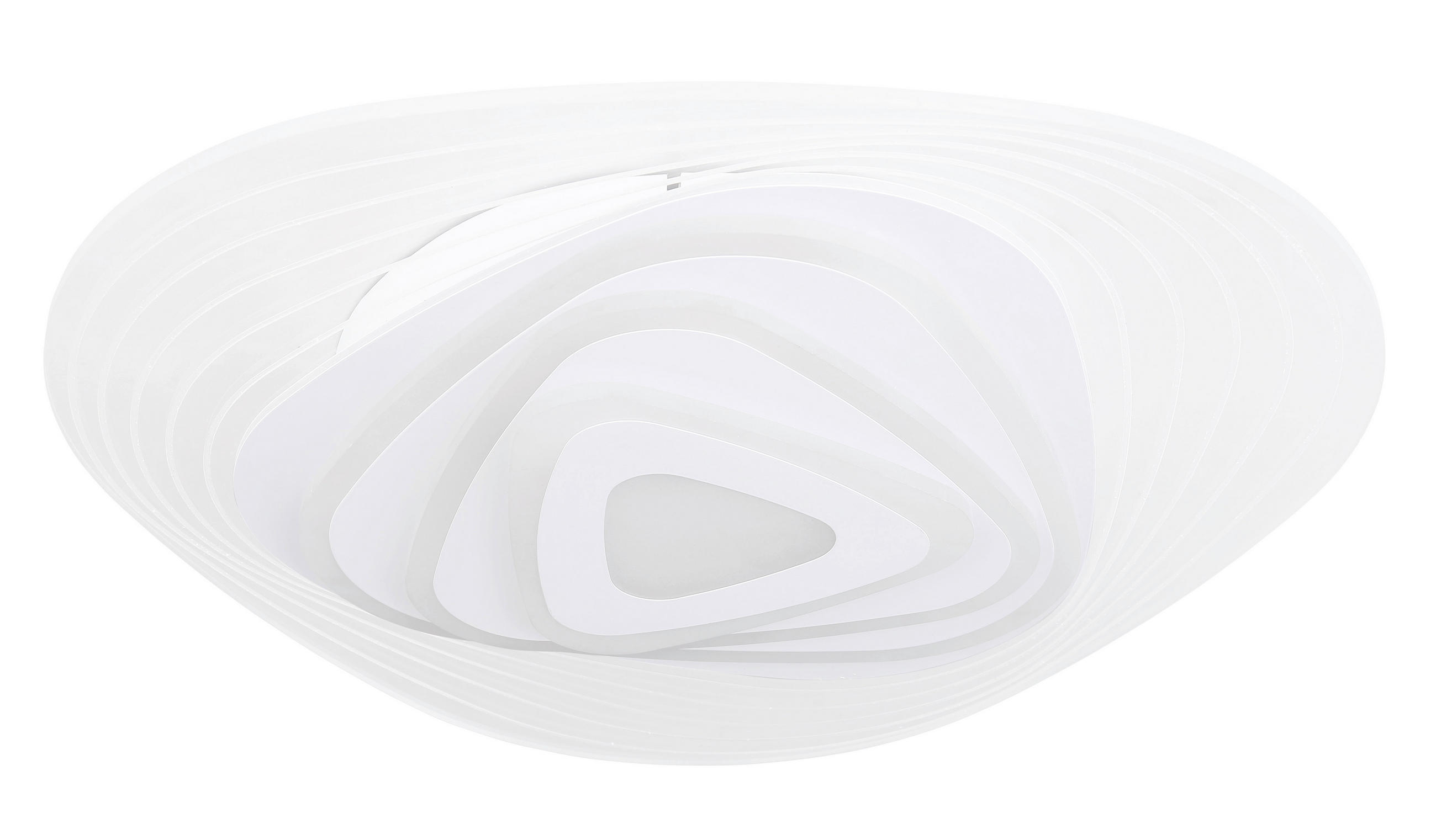 LED-DECKENLEUCHTE 50/6,5 cm   - Weiß, Basics, Kunststoff/Metall (50/6,5cm) - Globo