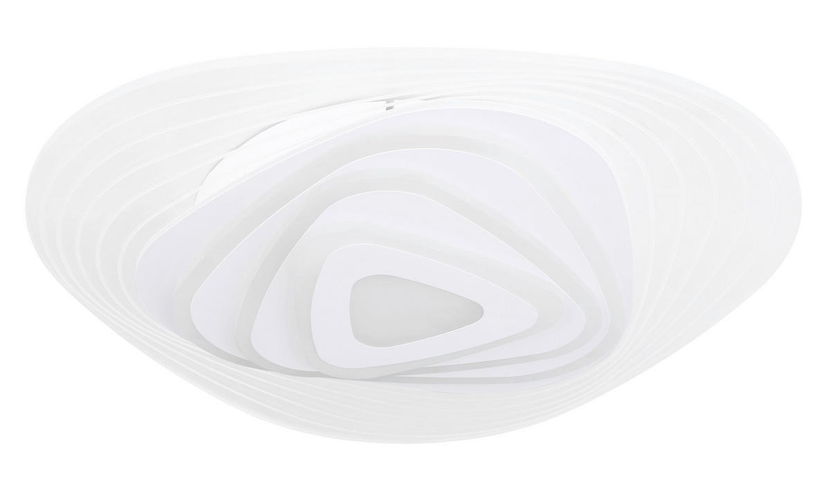 LED-DECKENLEUCHTE 50/6,5 cm   - Weiß, Basics, Kunststoff/Metall (50/6,5cm) - Globo