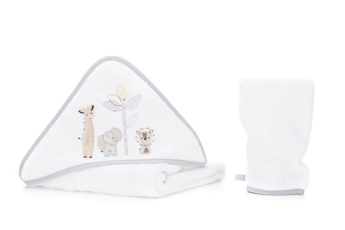  PEŠKIR SA KAPULJAČOM  100/100 cm    - Osnovno, tekstil (100/100cm) - Fillikid