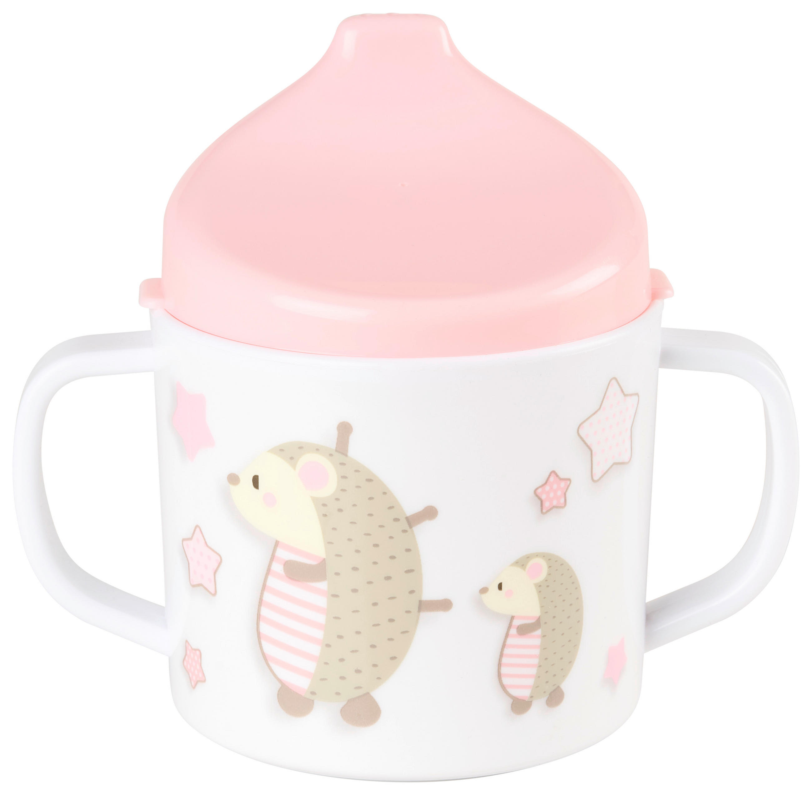 KINDERBECHER - Weiss/Rosa, Trend, Kunststoff (7,5/10cm) - My Baby Lou