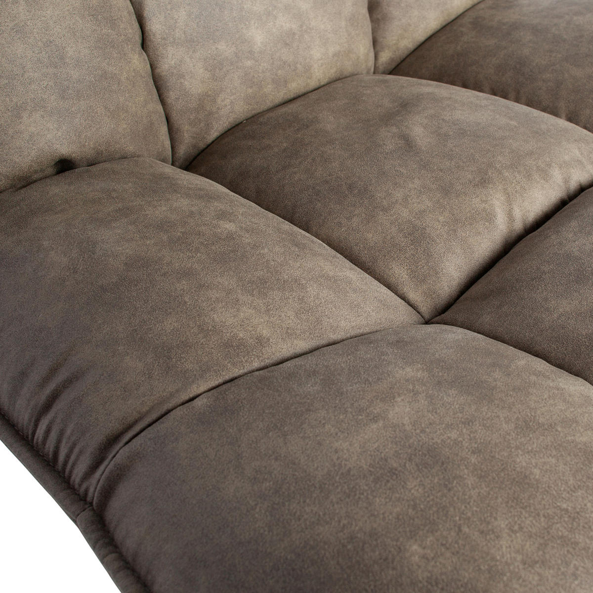 SESSEL in Lederlook Grün  - Schwarz/Grün, Design, Textil/Metall (70/97/85cm) - Livetastic